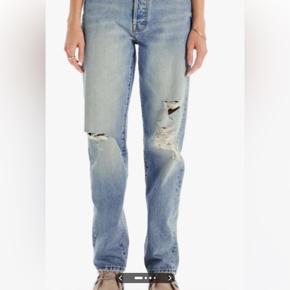 Mother Denim The Huffy Skimp in Hotter On The Other Side - Picture 4 of 10